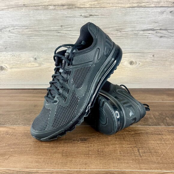 Nike Air Max 2013 Mens Size 10 Triple Black FZ3156 010
